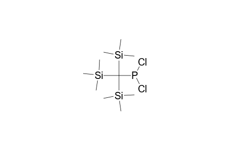 bis(chloranyl)-[tris(trimethylsilyl)methyl]phosphane