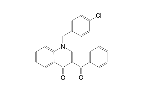 4(1H)-quinolinone, 3-benzoyl-1-[(4-chlorophenyl)methyl]-