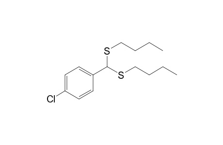 1-[bis(Butylthio)methyl]-4-chlorobenzene