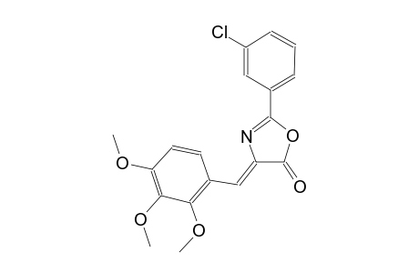 (4Z)-2-(3-chlorophenyl)-4-(2,3,4-trimethoxybenzylidene)-1,3-oxazol-5(4H)-one