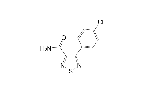 4-(4-Chlorophenyl)-1,2,5-thiadiazole-3-carboxamide