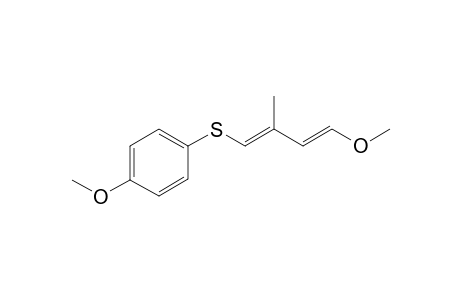 1-Methoxy-4-[(1E,3E)-4-methoxy-2-methyl-buta-1,3-dienyl]sulfanyl-benzene