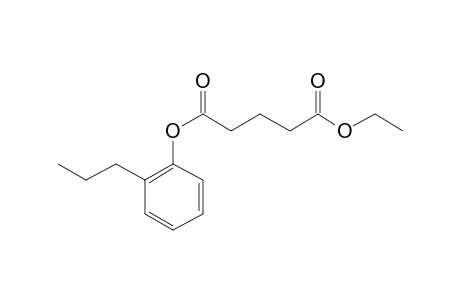 Glutaric acid, ethyl 2-propylphenyl ester