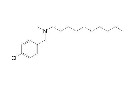 4-Chlorobenzylamine, N-decyl-N-methyl-