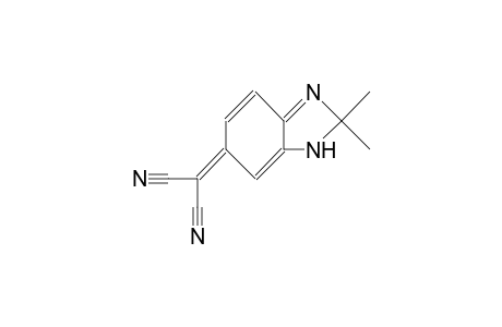 2,2-Dimethyl-1H-benzimidazol-6(2H)-ylidene-malononitrile