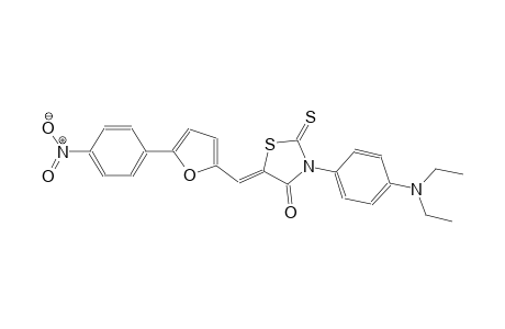 4-thiazolidinone, 3-[4-(diethylamino)phenyl]-5-[[5-(4-nitrophenyl)-2-furanyl]methylene]-2-thioxo-, (5Z)-