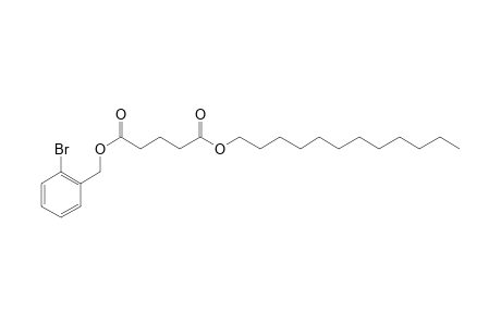 Glutaric acid, 2-bromobenzyl dodecyl ester