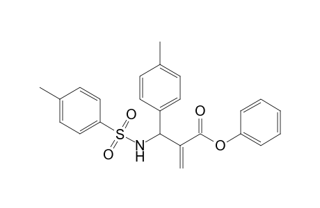 Phenyl 2-[(4-Methylphenyl)(toluene-4-sulfonylamino)methyl]acrylate