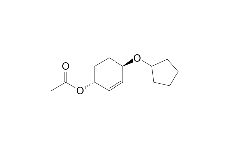 trans-1-Acetoxy-4-cyclopentyloxy-2-cyclohexene