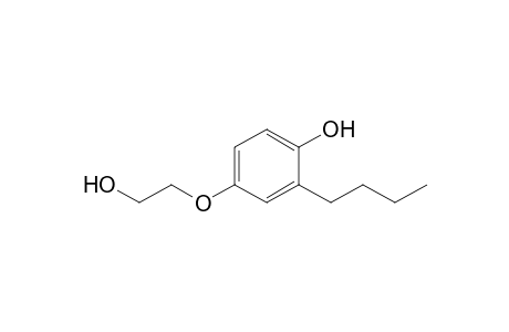 2-Butyl-4-(2-hydroxyethoxy)phenol