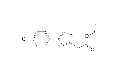 Ethyl 2-(4-(4-chlorophenyl)thiophen-2-yl)acetate