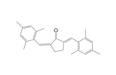 (E,Z)-2,5-bis(2,4,6-trimethylphenylmethylene)cyclopentanone