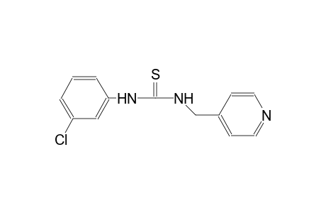 N-(3-chlorophenyl)-N'-(4-pyridinylmethyl)thiourea