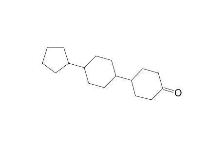 4-(4-cyclopentylcyclohexyl)cyclohexanone