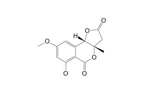 6-HYDROXY-8-METHOXY-3A-METHYL-3A,9B-DIHYDRO-3H-FURO-[3,2-C]-ISOCHROMENE-2,5-DIONE