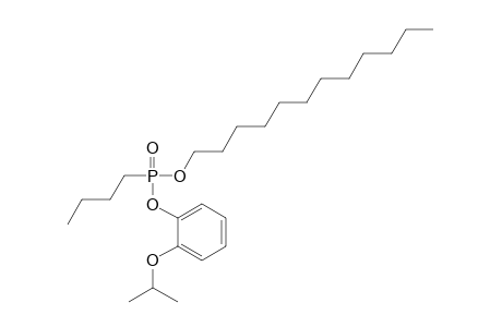 Butylphosphonic acid, dodecyl 2-isopropoxyphenyl ester