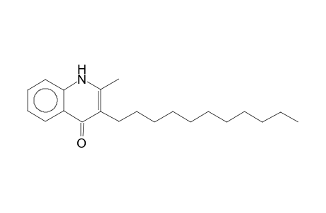 2-Methyl-3-undecyl-1H-quinolin-4-one