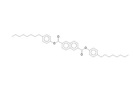 Bis(4-octylphenyl) 2,6-naphthalenedicarboxylate