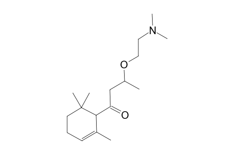 3-[2'-(Dimethylamino)ethoxy]-1-(2',6',6'-trimethylcyclohex-2'-en-1'-yl)-butan-1-one