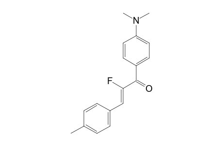 (Z)-1-(4-Dimethylaminophenyl)-2-fluoro-3-(4-methylphenyl)-2-propen-1-one