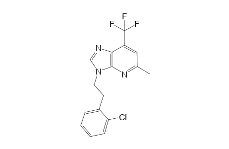 3-[2-(2-chlorophenyl)ethyl]-5-methyl-7-(trifluoromethyl)-3H-imidazo[4,5-b]pyridine