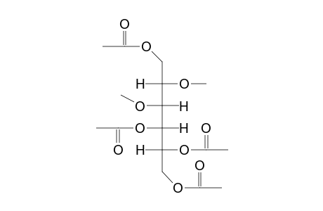 (2R,3S,4R,5S)-4,5-dimethoxyhexane-1,2,3,6-tetrayl tetraacetate
