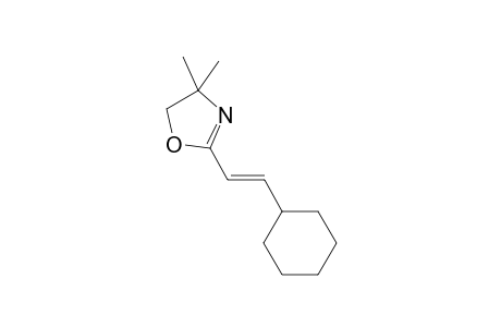 (E)-2-(2-Cyclohexylvinyl)-4,4-dimethyl-4,5-dihydro-1,3-dioxazole