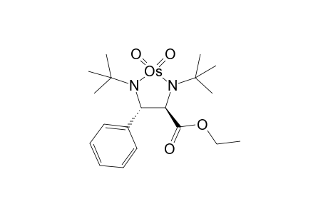 Ethyl trans-1,3-Bis(tert-butyl)-5-phenyl-2,2-dioxo-2-osma(IV)imidazolidine-4-carboxylate