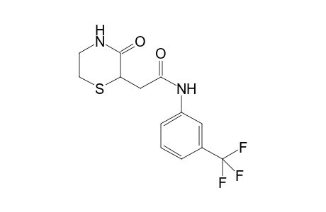 2-(3-oxothiomorpholin-2-yl)-N-[3-(trifluoromethyl)phenyl]acetamide
