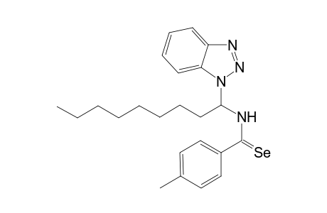 N-(1-(1H-benzo[d][1,2,3]triazol-1-yl)nonyl)-4-methylbenzoselenoamide