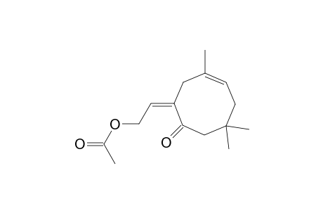(4Z, 6Z)-1,1,6-Trimethyl-4-(acetoxyethylidene)-6-cycloocten-3-one
