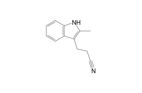 3-(2-Methyl-1H-indol-3-yl)propanenitrile