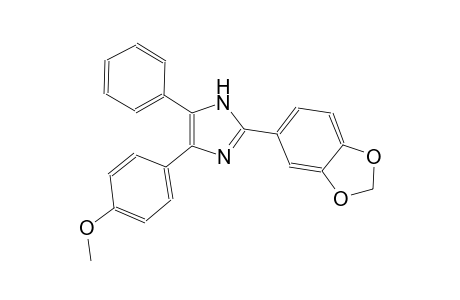 2-(1,3-benzodioxol-5-yl)-4-(4-methoxyphenyl)-5-phenyl-1H-imidazole