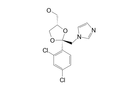 TRANS-2-(2,4-DICHLOROPHENYL)-2-[1H-IMIDAZOL-1-YL]-METHYL-1,3-DIOXOLANE-4-METHANOL