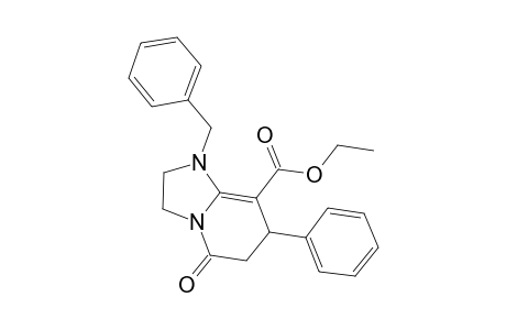 1-Benzyl-8-ethoxycarbonyl-7-phenyl-1,2,3,5,6,7-hexahydroimidazo[1,2-a]pyridin-5-one