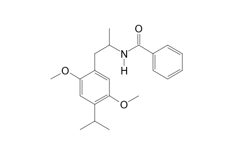 N-(1-[2,5-Dimethoxy-4-(propan-2-yl)phenyl]propan-2-yl)benzamide