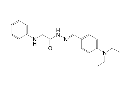 acetic acid, (phenylamino)-, 2-[(E)-[4-(diethylamino)phenyl]methylidene]hydrazide