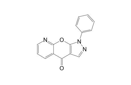 1-Phenylpyrazolo[4',3':5,6]pyrano[2,3-b]pyridin-4(1H)-one