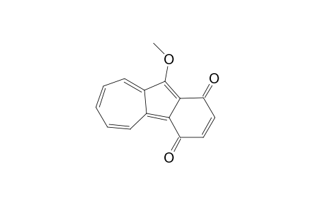 Benz[a]azulene-1,4-dione, 10-methoxy-