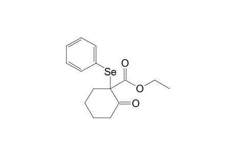 2-keto-1-(phenylseleno)cyclohexanecarboxylic acid ethyl ester