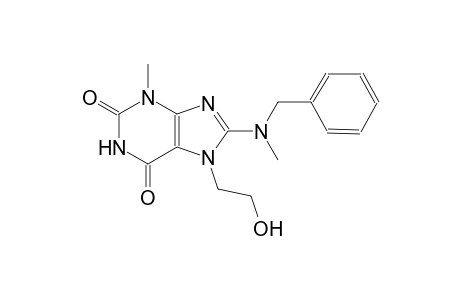 8-[benzyl(methyl)amino]-7-(2-hydroxyethyl)-3-methyl-3,7-dihydro-1H-purine-2,6-dione