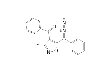 4-Benzoyl-5-(.alpha.-diazobenzyl)-3-methylisoxazole