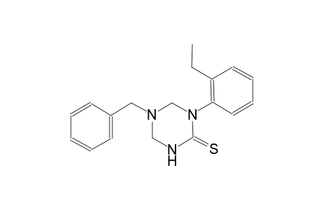 5-benzyl-1-(2-ethylphenyl)tetrahydro-1,3,5-triazine-2(1H)-thione