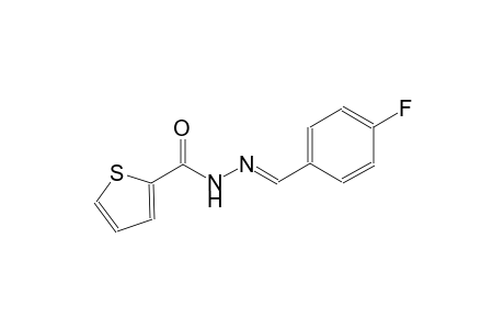 N'-[(E)-(4-fluorophenyl)methylidene]-2-thiophenecarbohydrazide
