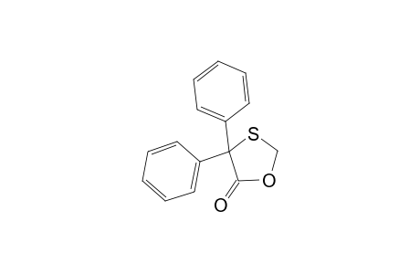 1,3-Oxathiolan-5-one, 4,4-diphenyl-