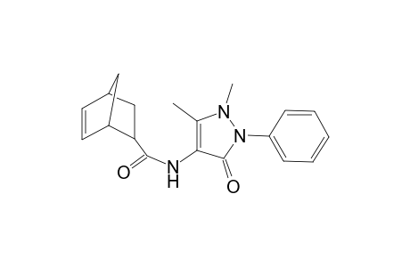 N-(1,5-Dimethyl-3-oxo-2-phenyl-2,3-dihydro-1H-pyrazol-4-yl)bicyclo[2.2.1]hept-5-ene-2-carboxamide