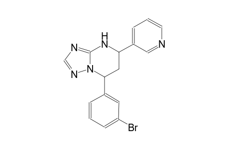 7-(3-bromophenyl)-5-(3-pyridinyl)-4,5,6,7-tetrahydro[1,2,4]triazolo[1,5-a]pyrimidine