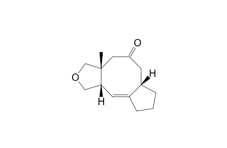 (3S*, 7R*, 11S*)-7-Methyl-5-oxatricyclo[9.3.0.0(3,7)]tetradec-1-ene-9-one