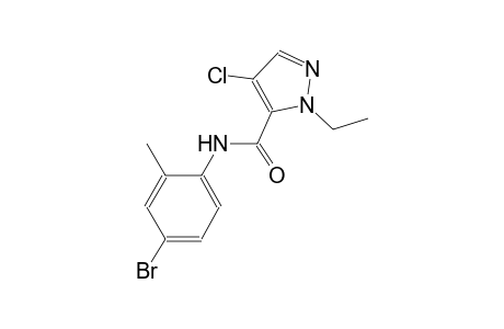 N-(4-bromo-2-methylphenyl)-4-chloro-1-ethyl-1H-pyrazole-5-carboxamide