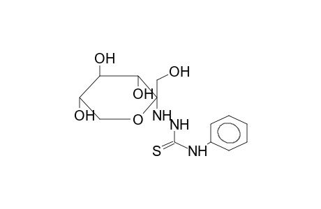 FRUCTOSE, 4-PHENYLTHIOSEMICARBAZONE (BETA-PYRANOSE FORM)